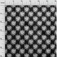 thumbnail image 3 of oneOone Cotton Poplin Black Fabric Asian Retro Floral Sewing Fabric By The Yard Printed Diy Clothing Sewing Supplies 42 Inch Wide, 3 of 4