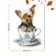 thumbnail image 3 of Qisvanset 12x16 Inch Daffodil Flower Canvas Painting Wall Art, 3 of 5