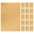 thumbnail image 1 of Shisuyan 50pcs Vintage Kraft Writing Letter Paper Retro Stationery Paper For Letters Calligraphy Sketching Party Invitations Writing Poems, 1 of 8