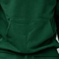 thumbnail image 5 of LEKWK Men Outfit 2 Piece Set Oversized Fall Athletic Long Sleeve Hoodies with Pockets Casual Wide Leg Sweatshorts Lounge Gym Workout Hooded Tracksuit, 5 of 5