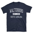 thumbnail image 1 of Walterboro South Carolina Classic Established Men's Cotton T-Shirt, 1 of 1
