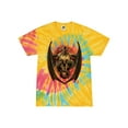 thumbnail image 1 of Wild Bobby, Dragon Sitting on Skull, Pop Culture, Tie-Dye Tees, Aurora, Small, 1 of 3