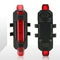 thumbnail image 5 of UDIYO New 5 LEDs USB Rechargeable Cycling Bike Bicycle Rear Safety Tail Warning Light, 5 of 7