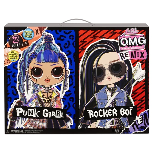 LOL Remix Dolls 2-Pack - Unique doll figures for hobby shops