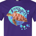 thumbnail image 4 of Inktastic Key West, Florida Swimming Sea Turtle with Bubbles T-Shirt, 4 of 5