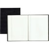 Blueline A7.BLK 150-Sheet 9.25 in. x 7.25 in. 1-Subject Medium/College Rule Executive Notebook - Black Cover