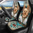 thumbnail image 3 of Xoenoiee Yorkshire Dog Dreamcatcher Pattern Universal Car Seat Cover Set Car Front & Rear Seat Covers Protector Split Bench Cover Pet Dog Seat Mats Car Accessories Gifts, 3 of 7