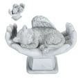thumbnail image 1 of Statue Commémorative pour Animaux, Statue d'Ange Chien Chat en Résine Pierre Commémorative pour Chien Marqueurs de Tombe pour Jardin, 1 of 7