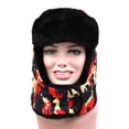 thumbnail image 1 of Adults Winter Keep Warm Hat Bionic Thermal Camouflage Cap Ear, 1 of 8