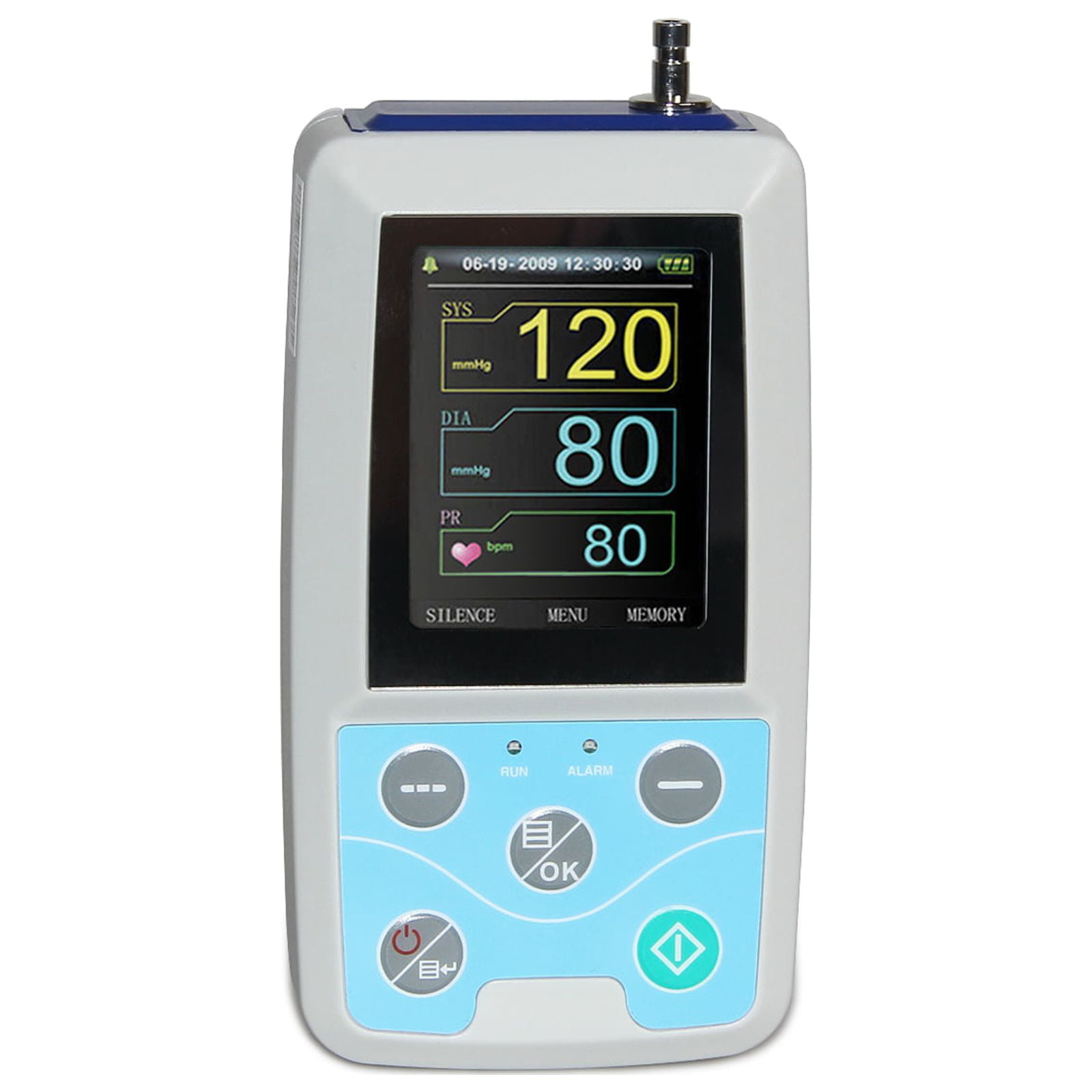  CONTEC ABPM50 Handheld 24hours Ambulatory Blood Pressure Monitor  with PC Software for Continuous Monitoring NIBP USB Port with Three Cuffs :  Health & Household