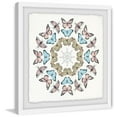 thumbnail image 2 of Butterfly Circles Framed Painting Print, 2 of 6