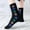 Black, variant on Dyfzdhu Womens To Keep Warm Sock Restoring Ancient Ways Lightweight Cotton Socks