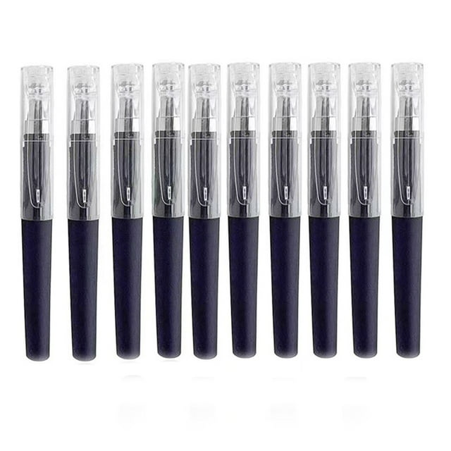 Color Gel Pens 10 Pcs Small Gel Ink Pens BlackInk Pens 0.5mm Fine Point Pens Mini Writing Pens Pocket Pens OfficeWork School Supplies Pens (10Pcs Multi (all Blackink))(5ml) Assorted Ink Pen Set