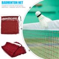 thumbnail image 2 of Pluokvzr Filet de Plage Rouge/vert de Hauteur Badminton Volleyball Tennis Ensemble Jeux Intérieur Extérieur, 2 of 10