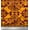 Honey Orange, variant on Soimoi Silk Fabric Moroccan Damask Print Sewing Fabric Yard 42 Inch Wide