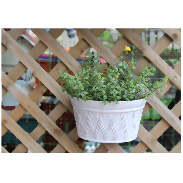 Mr. Garden Resin Plastic Wall Hanging planter Vertical Garden Plant Pot