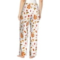 thumbnail image 3 of Naloa Squirrel InThe Forest3 Print Women’s Ultra-Soft Comfy Pajama Lounge Pants with Pockets & Drawstring, 3 of 8