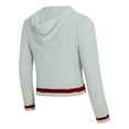 thumbnail image 3 of Women's Concepts Sport Gray/Garnet South Carolina Gamecocks Whitley Long Sleeve Hoodie Top & Shorts Set, 3 of 5