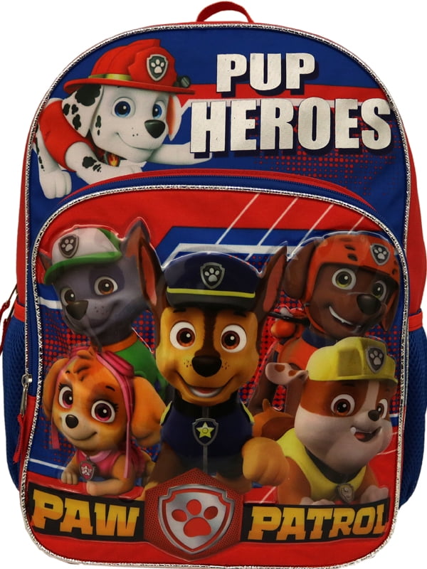 paw patrol pup heroes backpack
