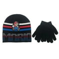 thumbnail image 1 of Nintendo Super Mario Bros Pixel Kids Hat And Gloves Set, 1 of 2