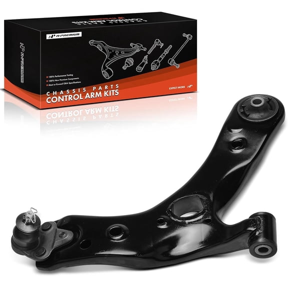A-Premium Front Right Lower Control Arm, with Ball Joint & Bushing, Compatible with Toyota Prius 2010-2015, Prius Plug-In 2012-2015 & Lexus CT200h 2011-2017