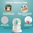 thumbnail image 3 of 36 Rolls of Carton Sealing Tape 2 x 110 Yards. Thickness 2 Mil. 50 Micron Polypropylene Pressure Sensitive Tape for Packing, Shipping, Moving Boxes. Acrylic Adhesive. No Weathering, Yellowing., 3 of 6