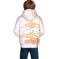 thumbnail image 7 of Sanrio Cinnamoroll Kids' Hoodie 3d Print Sweatshirt Soft Pullover Hooded With Big Pockets Fans Gifts For Boys Or Girls Small, 7 of 7