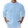 thumbnail image 1 of Polo clásico para hombre, diseño clásico, manga corta, cómodo, poliéster y spandex, camisa informal de negocios con cuello polo, tallas S-XXXL., 1 of 8