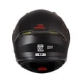 thumbnail image 3 of CASCO RODA RUSH NEGRO MATE LOGO ROJO MICA HUMO M ABATIBLE SVS negro S, 3 of 5
