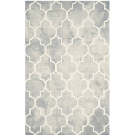 Blue 16 Pocket Square - Safavieh Dip Dye Calanthe Hand-Tufted Wool Area Rug