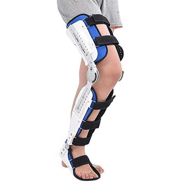 Knee Brace, Knee Ankle Foot Orthosis KAFO Brace Knee Orthosis Support Joint Stabilizer, Foot Spport and Ankle Fixator