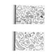 thumbnail image 1 of Rollo de papel para colorear Zulema 2 uds hojas para colorear de pared 30cm x 300cm dibujo artístico DIY EstiloD, 1 of 8