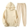 thumbnail image 6 of Men's And Women's Fleece-lined Sweater Suit Autumn And Winter Heart Figure Hoodie, 6 of 10