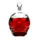 thumbnail image 4 of Licorera de Cristal HappyWare 1 Litro con Tapón diseño Calavera, 4 of 4