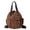 Coffee, variant on Travel Backpack Minimalist Large Capacity Convertible Shoulder Bag for Travel Work Business Trips Everyday Use Carry on Backpack Coffee One Size