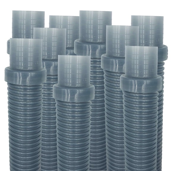 Puri Tech Pool Vac Ultra AquaBug Hose Translucent Blue 48 Long 9 Pk