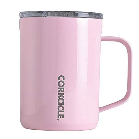 SPICE OF LIFE Stainless Mug Cup with Lid COFFEE MUG CORKCICLE Rose Quartz 400ml 16oz Cold Insulation Insulation Vacuum Insulation 2516GRQ