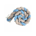 thumbnail image 1 of Protector Cuna Trenza Bebé Proteccion Barandal Colecho 2 Mts Liso Azul Acero, 1 of 4