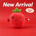 thumbnail image 5 of Interactive Plush Strawberry Toy, Musical Beat Sensing Soft Stuffed Doll Family Interaction Game Hand Eye Coordination Skill Learning Cognitive Development Fun Soft OPP Bag Rechargeable, 5 of 5
