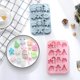 thumbnail image 4 of 2 paquetes de moldes de silicona navideños CHAO para hornear con forma de muñeco de nieve y hombre de jengibre, 4 of 5