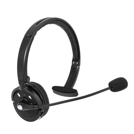 SK-BH-M10B Wireless Stereo Business Headphone Over-ear Hands-free Headset with Mic for Office Customer Service Smart Phones PC Other -enabled (Best Business Phone Service)