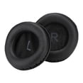 thumbnail image 2 of Almohadillas universales para auriculares, protección de algodón con marca LR, color negro, para auriculares de 95mm, 2 of 8