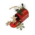 thumbnail image 1 of Matsuzay Buzón de Navidad colgante colgante decoración de Navidad adorno de Papá Noel de larga duración colgador de puerta multiusos exquisitos Kits de decoración para fiestas Matsuzay HA018598-00, 1 of 6