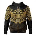 thumbnail image 2 of Sudadera con estampado 3D de la bandera de Nueva Zelanda para hombre, sudadera con capucha Aotearoa, sudadera con capucha y cremallera con gráfico de helecho plateado, abrigo con cremallera, ropa depo, 2 of 4