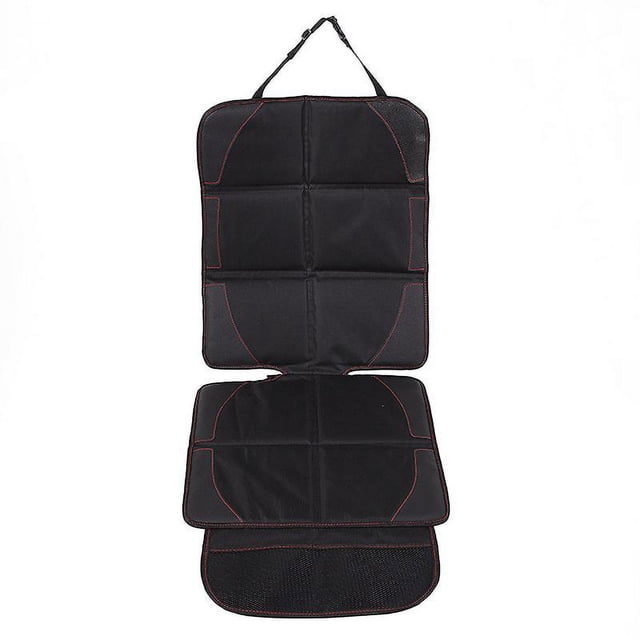 Protector de asiento de coche, (negro, 1 paquete) Funda protectora para asiento de coche para niño/perro, compatible, tamaño universal, con bolsillos organizados