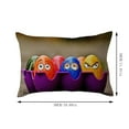 thumbnail image 3 of NSESSHome Easter Baskets Eggs Throw Pillow Cover, 11.8 x 19.69 Inch Spring Holiday Cushion Case Decoration for Sofa Couch, 3 of 3