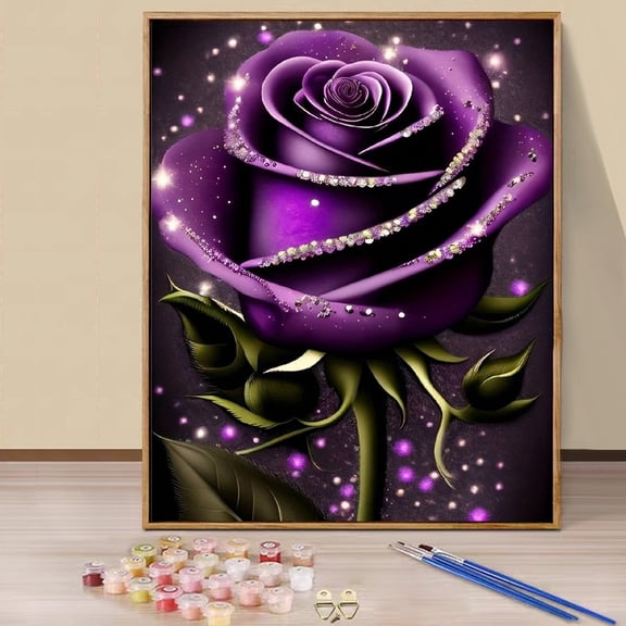 JYLMOOD Paint by Numbers for Adults Kits, DIY Easy Painting by Numbers for Gift Home Wall Decoration 16x20in without Frame