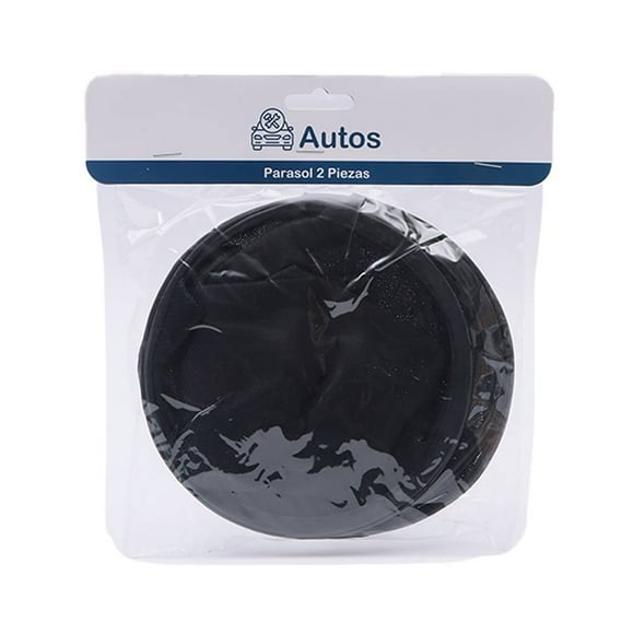 Parasol Prichos 100% Poliéster 2 Piezas Negro