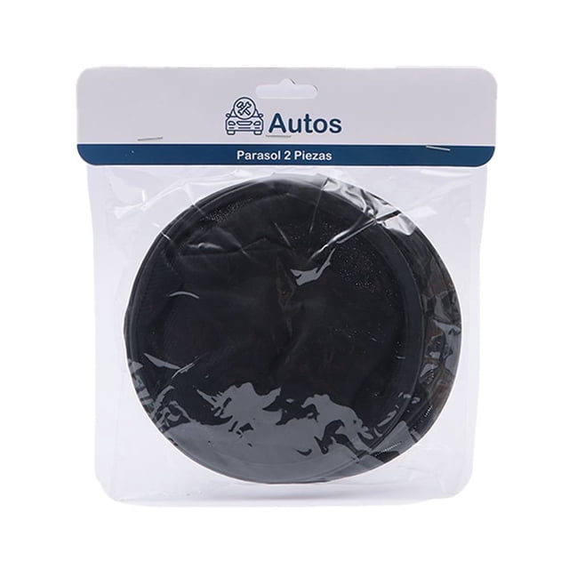 Parasol Prichos 100% Poliéster 2 Piezas Negro