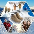 thumbnail image 7 of Arrigo Bello Women's Snow Winter Boots Outdoor Snow Hiking Boots Beige, 7 of 7